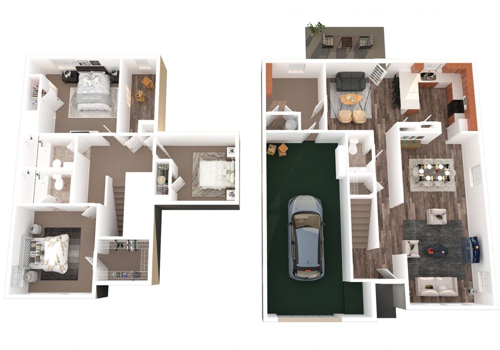 Gunter - Koehler Ct. 3 Bedroom 1435 net sqft