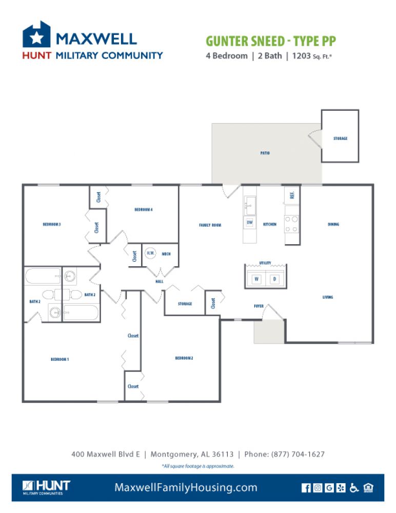 Gunter - Sneed Rd 4 Bedroom  1203 net sqft