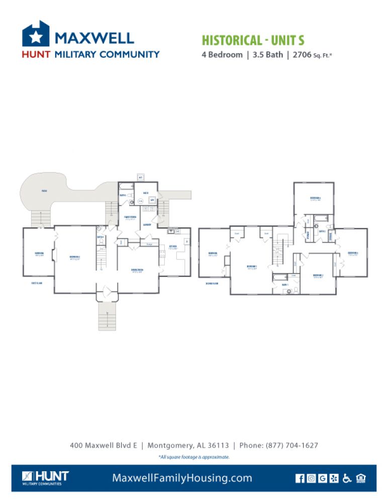 Maxwell Historical SOQ - 4 Bedroom (S) 2706 net sqft
