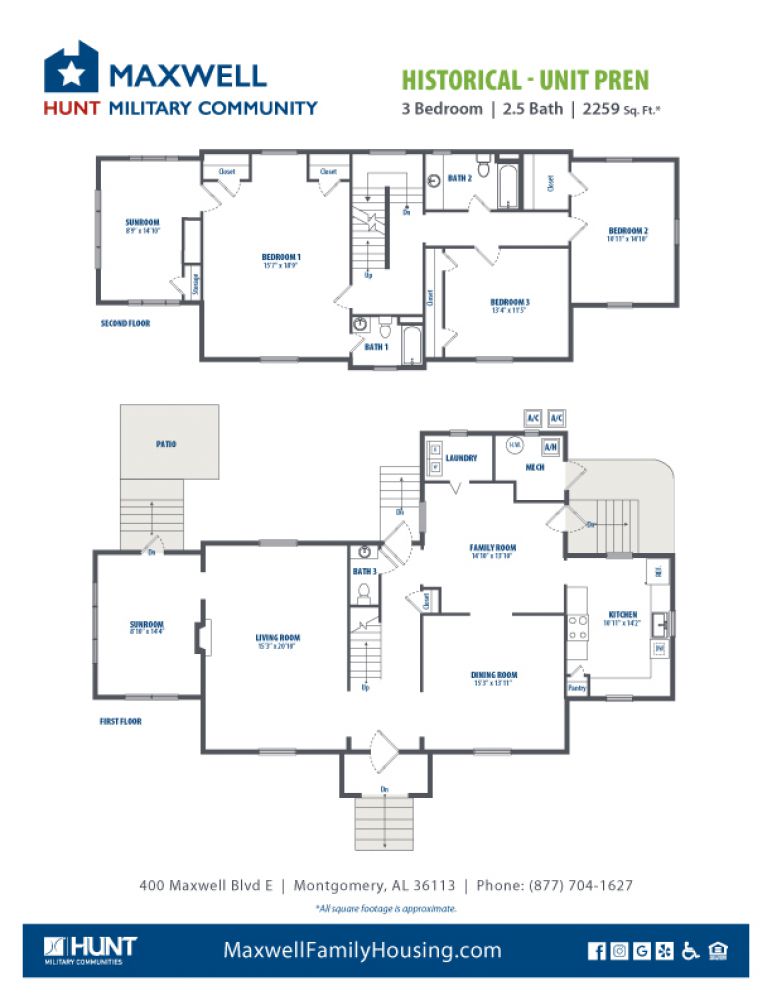 Maxwell Historical SOQ - 3 Bedroom (PRen) 2259 net sqft
